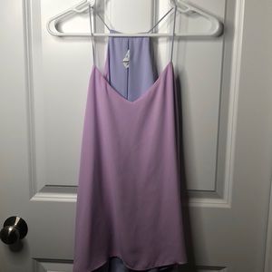 Purple Reversible tank top